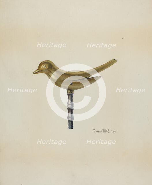 Sewing Bird, c. 1937. Creator: Frank McEntee.