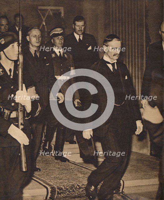 'The Meeting at Berchtesgaden', 1938, (1938). Artist: Unknown.