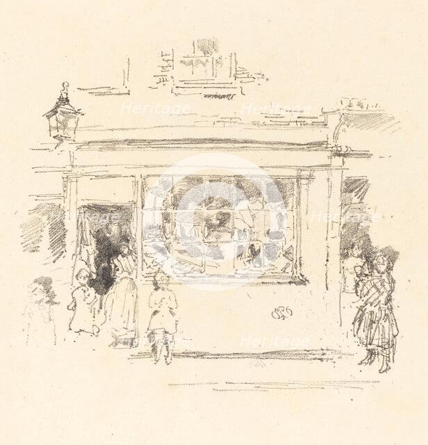 Drury Lane Rags, 1888. Creator: James Abbott McNeill Whistler.