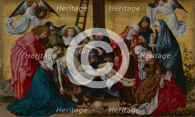 The Deposition, about 1490. Creator: Workshop of Rogier van der Weyden.