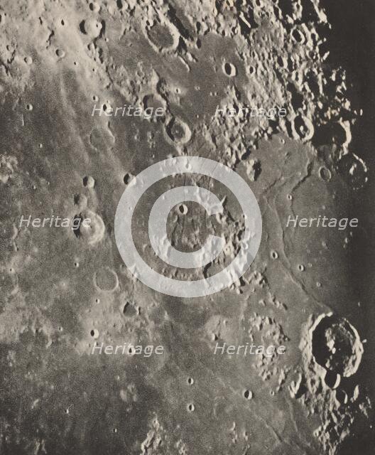 Photographie Lunaire Capuanus - Bouillaud - Gassendi, 1896. Creators: Maurice Loewy, Pierre Henri Puiseux.