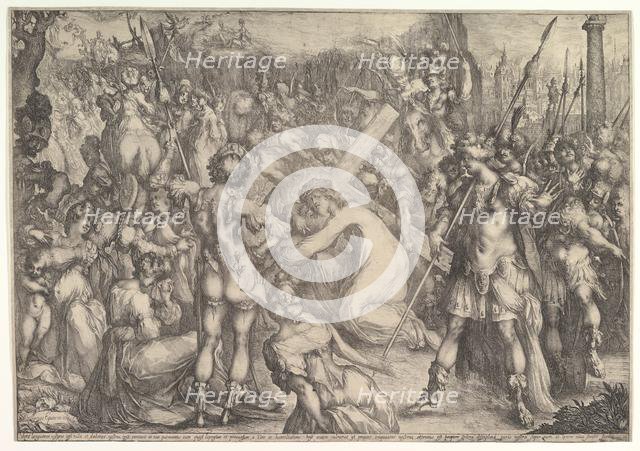 Christ Carrying the Cross. Creator: Jacques Bellange.