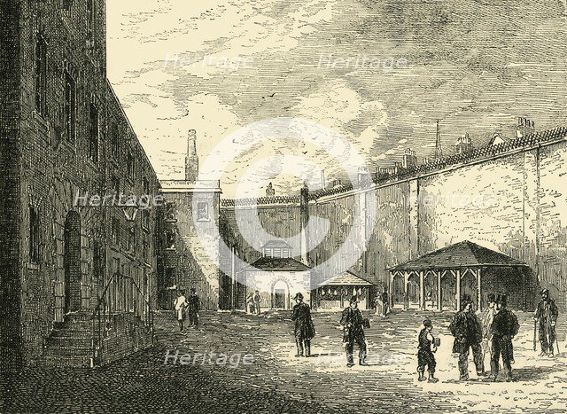 'Courtyard in the Fleet Prison', (c1872). Creator: Unknown.