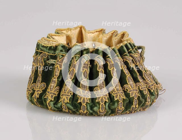 Gaming purse, French, late 17th century. Creator: Unknown.