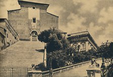 'Roma - Church of S. Maria in Aracoeli, on the Capitoline Hill', 1910. Artist: Unknown.