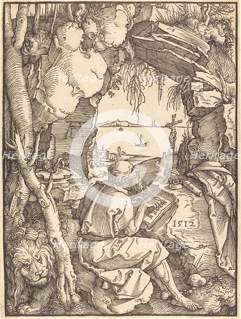 Saint Jerome in a Cave, 1512. Creator: Albrecht Durer.