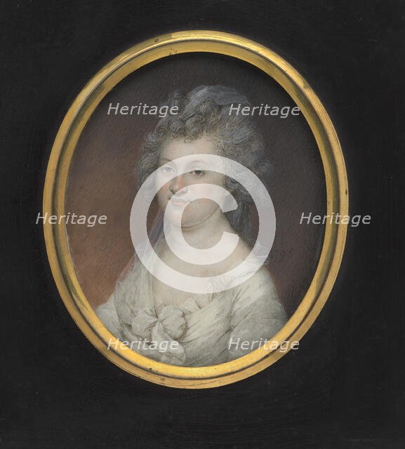 Elizabeth Depeyster Peale, 1795. Creator: James Peale.