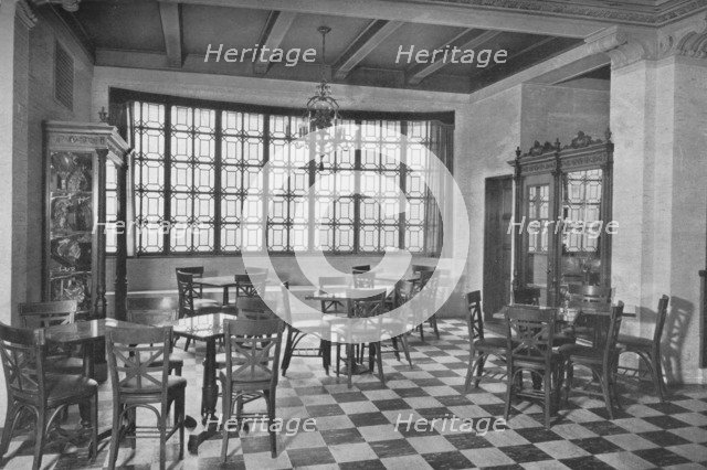 Alcove in the second floor tea room, Frank G Shattuck Co offices, Boston, Massacusetts, 1923. Artist: Unknown.