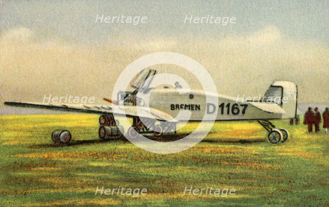 Junkers W 33 L transport plane, 1920s, (1932).  Creator: Unknown.