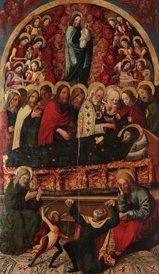 The Dormition of the Virgin, c1505. Creator: Buono, Alessandro (active ca 1505).