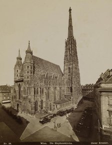 Wien. Die Stephanskirche, late 19th century. Creator: Oscar Kramer.