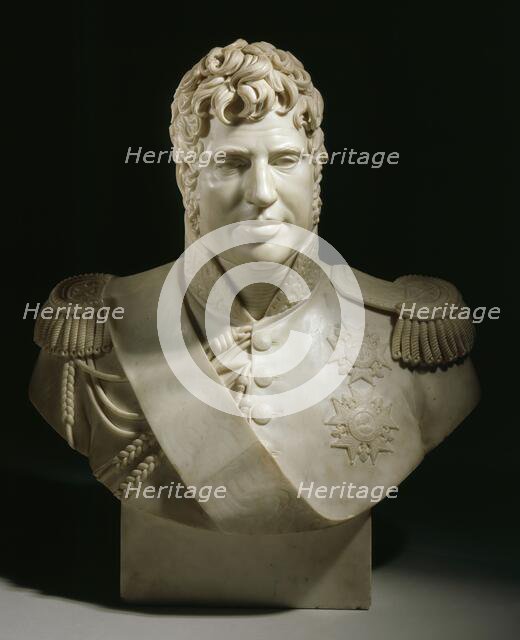 Portrait of Jacques-Alexandre-Bernard Law, Marquis de Lauriston, c.1823. Creator: François Joseph Bosio.