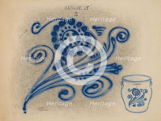 Crock, c. 1938. Creator: John Tarantino.