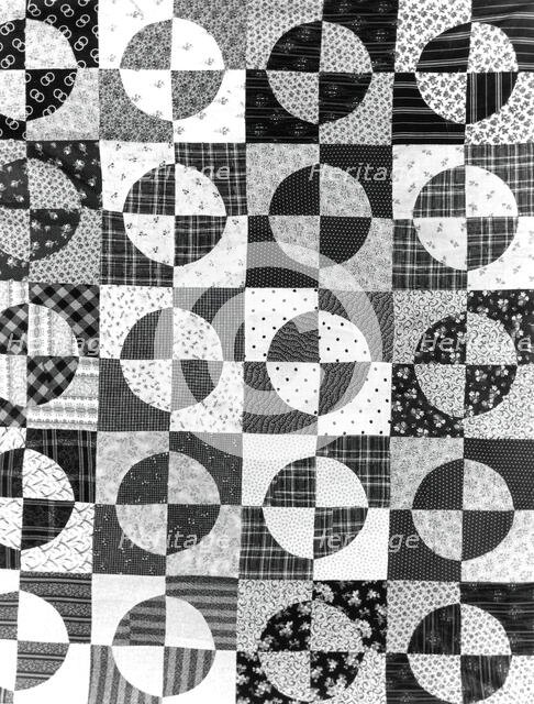 Bedcover (Unfinished Quilt Top), United States, 1825/50. Creator: Unknown.