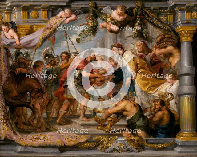 The Meeting of Abraham and Melchizedek, c. 1626. Creator: Peter Paul Rubens.