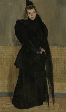 Louise in Mourning, 1894. Creator: Henri Evenepoel.
