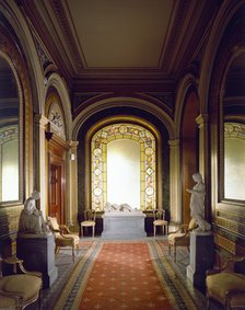 Ground floor hall of Brodsworth Hall, South Yorkshire, c2000s(?). Artist: Unknown.