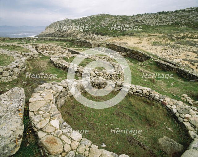 Castro de Barona, Galicia, Spain, Celtic Period, (1998). Creator: LTL.