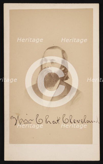Portrait of William Charles Cleveland, Before 1873. Creator: Purdy & Frear.
