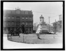 Margaret Monument, New Orleans, c.between 1890 and 1901. Creator: Unknown.