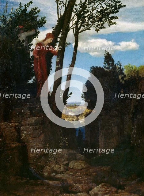 Honeymoon, 1878. Creator: Böcklin, Arnold (1827-1901).