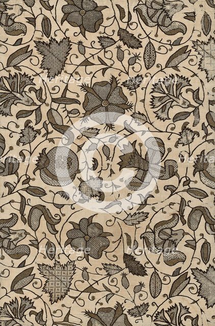 Cushion Cover (Made from Woman's Dress), England, Elizabethan period, 1575/1600. Creator: Unknown.