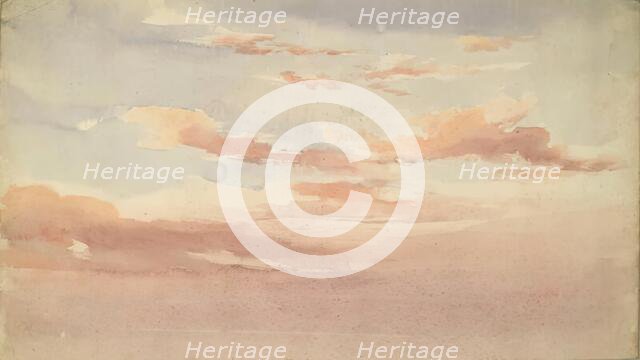 Study of Clouds,  c1840s. Creator: John Phillip.