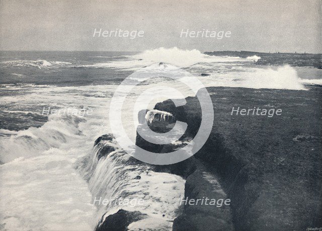 'Filey - Filey Brig', 1895. Artist: Unknown.