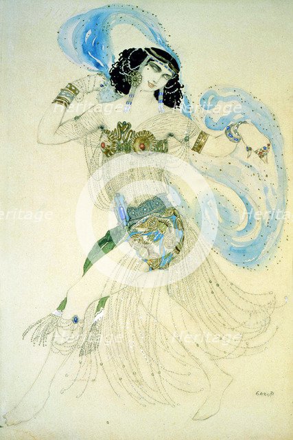 'Dance of the Seven Veils', 1908.  Artist: Leon Bakst