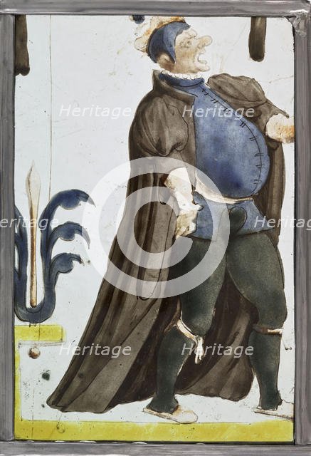 An actor declaiming, ca. 1600. Creator: Anonymous.