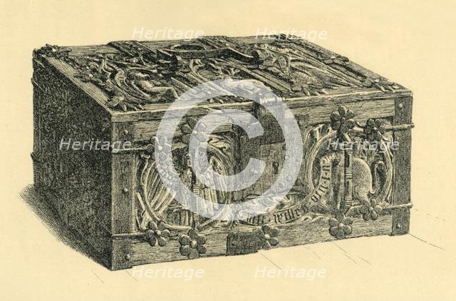 Casket, c1400, (1881). Creator: Frederick Albert Slocombe.