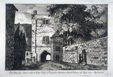 View of the Bloody Tower, Tower of London, c1800. Artist: Anon