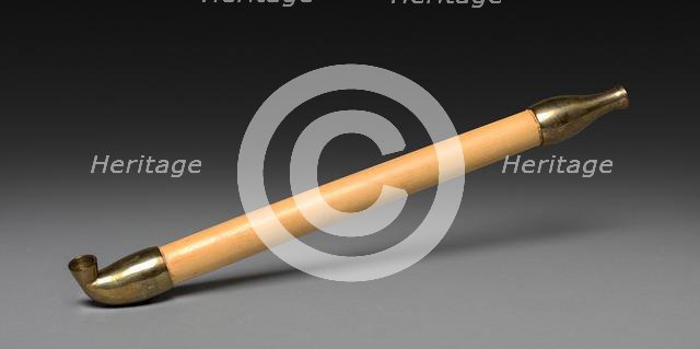 Tobacco Pipe, 1800s-1900s. Creator: Unknown.