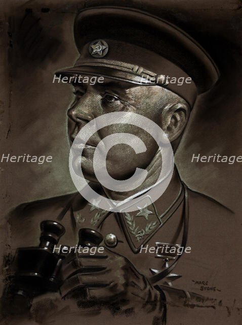 Marshal Semyon Timoshenko, between 1939 and 1946. Creators: Central Office of Information, Marc Stone.