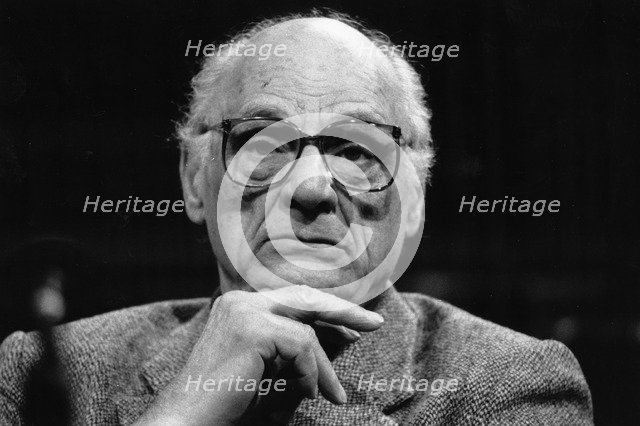 Arthur Miller (1915- ), American playwright. Artist: Sidney Harris