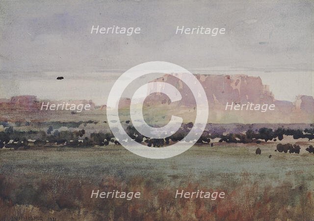 In the Plateau Country, Colorado, 1931. Creator: William Henry Holmes.