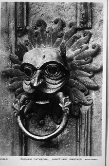 Durham Cathedral, Sanctuary Knocker. Creator: Unknown.