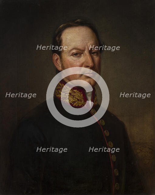 Portrait of Konstanty Hoszowski, 1869. Creator: Jan Kanty Hruzik.