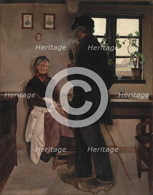 Small-Holders. Sealand, 1898. Creator: Laurits Andersen Ring.