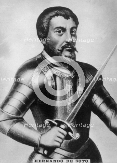 Hernando de Soto, (1496-1542), 1920s. Artist: Unknown