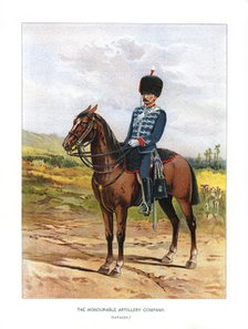 'The Honourable Artillery Company (Cavalry)', c1890.Artist: H Bunnett