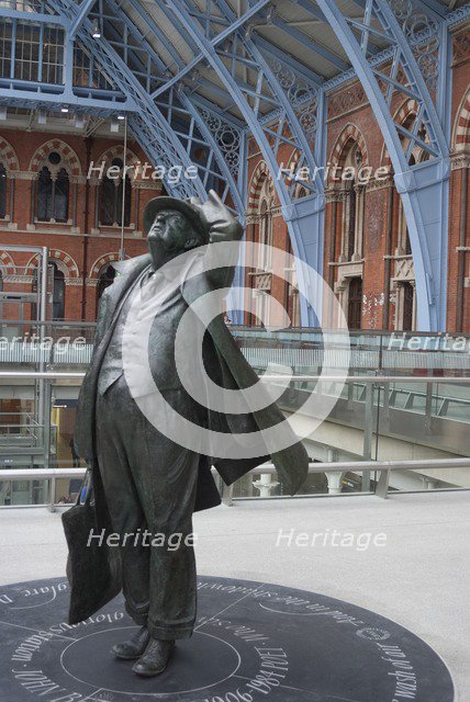 St Pancras Station, 2012. Creator: Ethel Davies.
