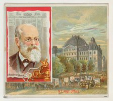 Charles A. Dana, The New York Sun, from the American Editors series (N35) for Allen & Gint..., 1887. Creator: Allen & Ginter.