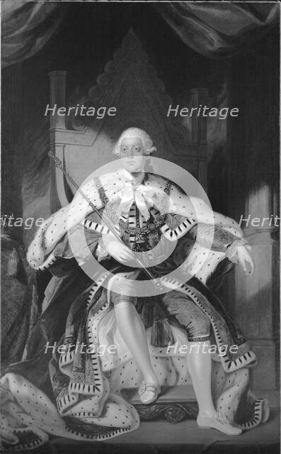 King George III of England, 1738-1792. Creator: Sir Joshua Reynolds.