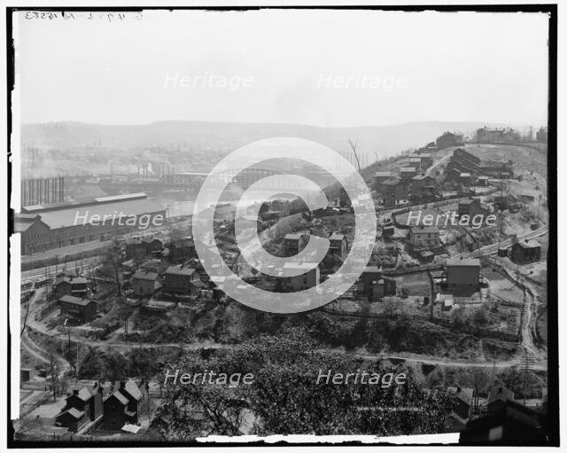 Homestead Steel Works, Homestead, Pa., between 1900 and 1910. Creator: Unknown.