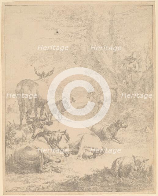 Resting Herd. Creator: Nicolaes Berchem.