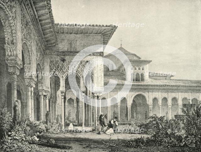 'Court of Lions', 19th century, (1907). Creator: Unknown.