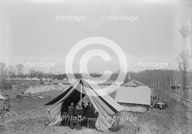 Woman's National Service School Under Woman's Section, Navy League, 1917. Creator: Harris & Ewing.
