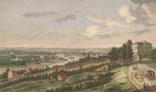 View of the city of Richmond on the River Thames, 1752. Creator: Charles Grignion.