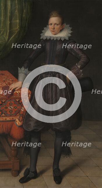 Portrait of Peter Courten, 1617. Creator: Salomon Mesdach.